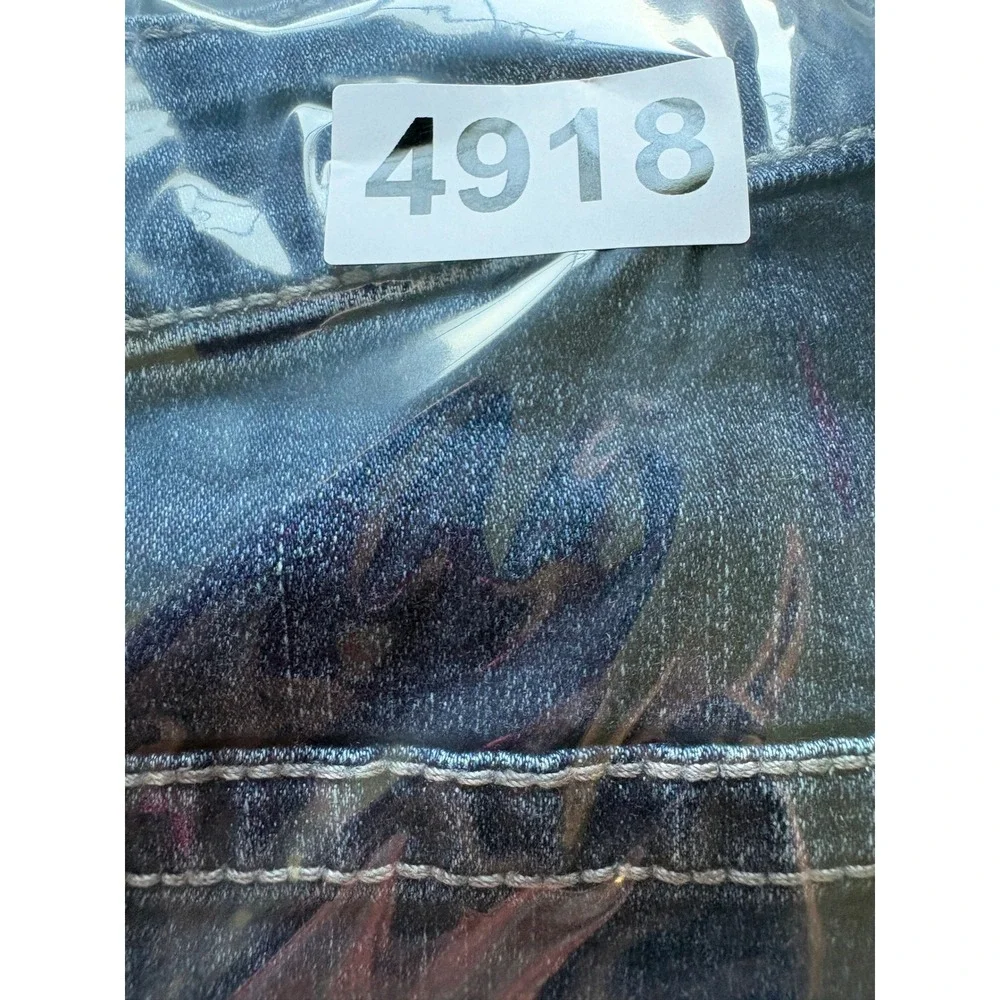 Buckle BKE Tyler Straight Leg Jeans Mens 38x34 Blue Denim Dark Washed Premium